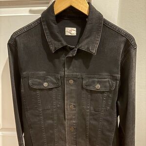 AG Adriano Goldschmied Charcoal Denim Jacket